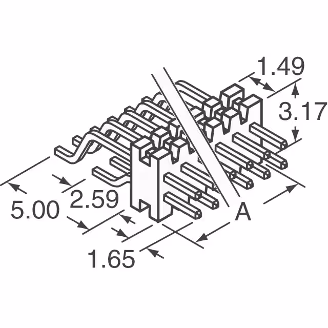 FTMH-119-03-L-DH Samtec Inc.  Embases à broches mâles